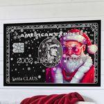 Dibond American Santa Claus