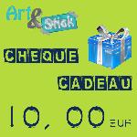 Ch�que cadeau 10,00 �
