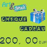 Ch�que cadeau �200,00