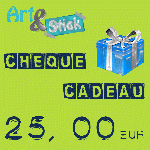 Ch�que cadeau 25,00 �