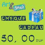 Ch�que cadeau 50,00 �