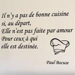 Bonne cuisine - Bocuse