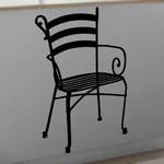 Chaise en m�tal