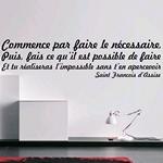 Commence - St Fran�ois d'Assise 2