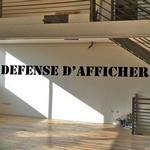 D�fense d'afficher