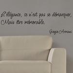 El�gance - Giorgio Armani