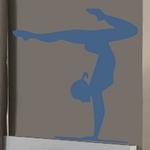 Gymnaste � la poutre