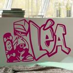 L�a Graffiti Skater Girl