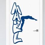 Ma�l Graffiti Plongeon Vertical