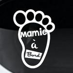 Mamie � bord - Pied