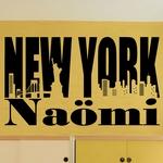 Na�mi NY in letters