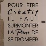 Pour �tre cr�atif