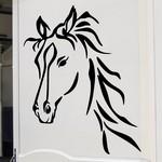 T�te de cheval �bouriff�e