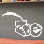 Zo� Graffiti Plongeon 2