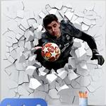 Thibaut Courtois 3D - Imprim�