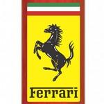 Ferrari Logo rectangle - Imprim�