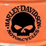 Harley Davidson - T�te de mort