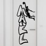Ma�l Graffiti Basketball Vertical