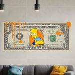 One Dollar Bart Simpson Imprim�