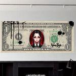One Dollar Wednesday Addams Imprim�